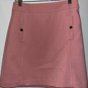 LOFT Pink A-Line Skirt Size 2